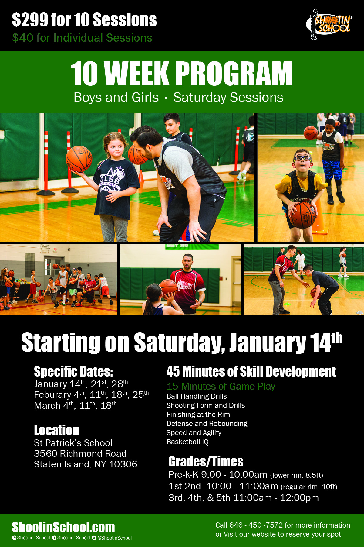 Shootin School Basketball Advanced Basketball Training